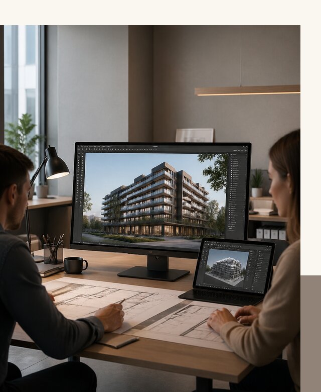 3D визуализация архитектуры и объектов строительства в Челябинске