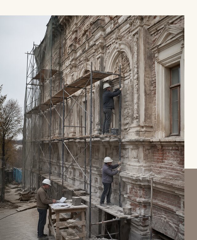 Реставрация объектов культурного наследия под ключ в Челябинске